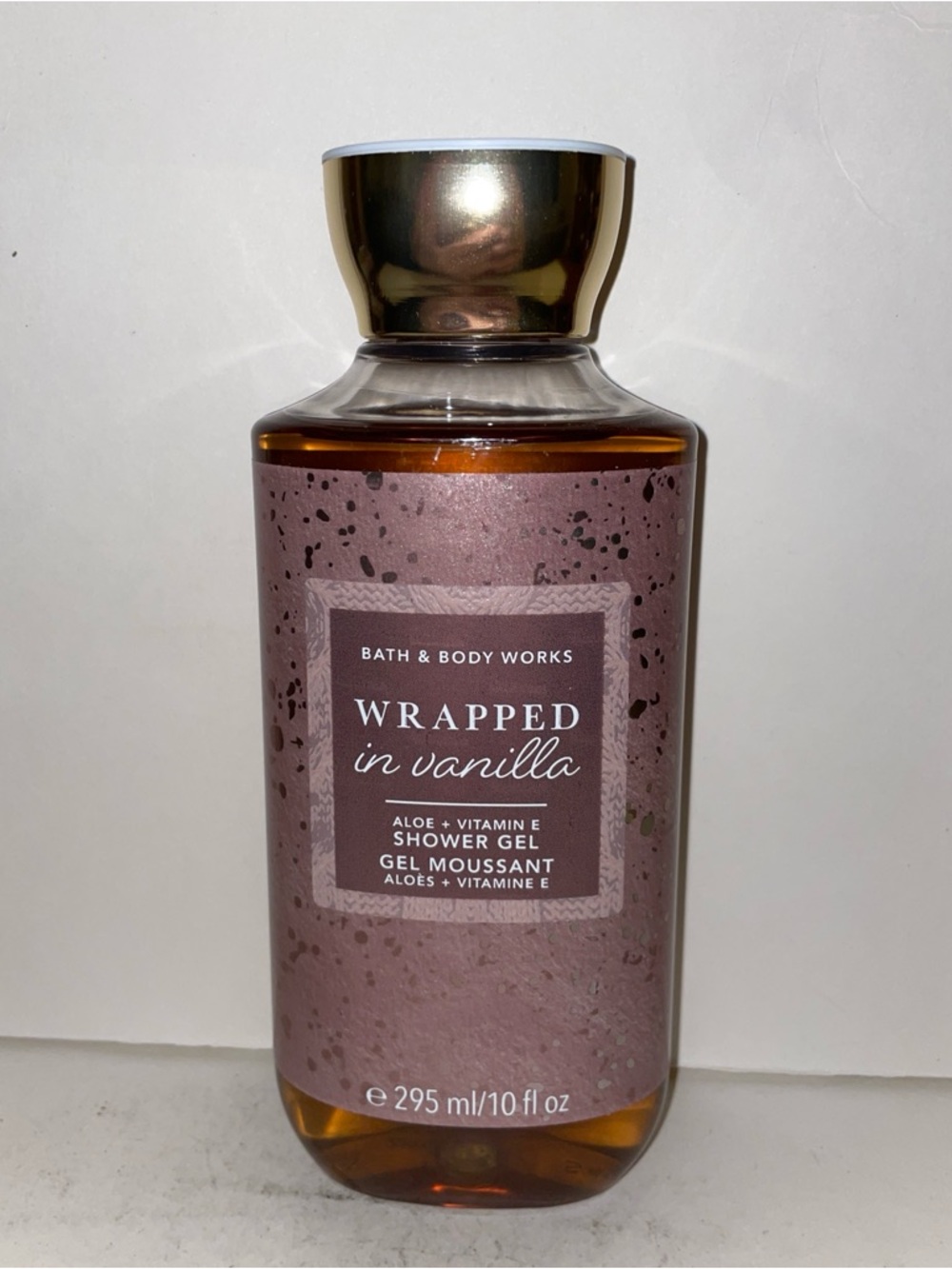 Bath & Body Works Wrapped In Vanilla Shower Gel 10oz Discontinued New